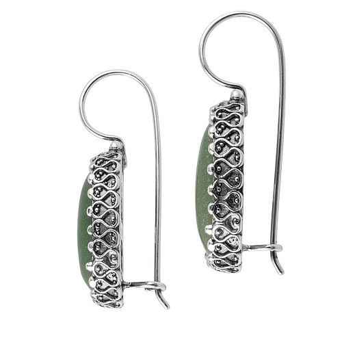 Silver earrings