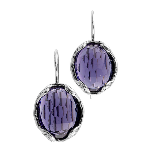 Silver earrings