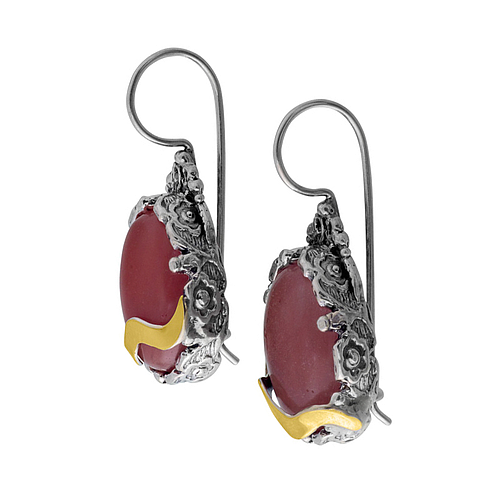 Silver and Gold Earrings