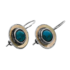 Silver and Gold Earrings