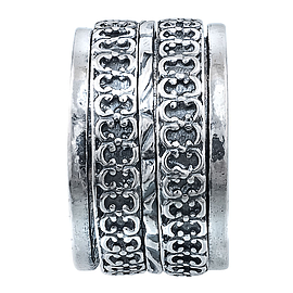 Silver Spinner Ring