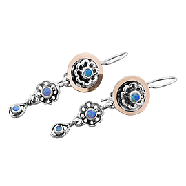 Silver and Gold Earrings