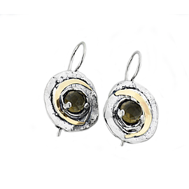 Silver and Gold Earrings