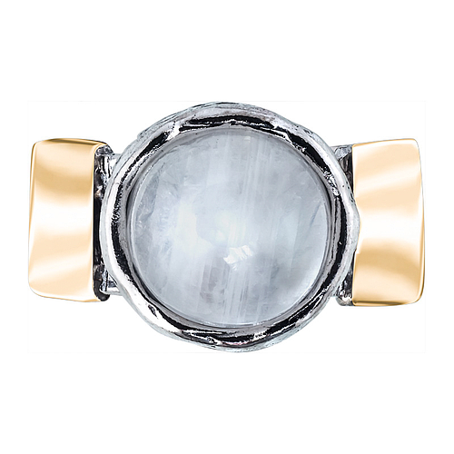 Silver and Gold Ring