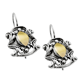 Silver and Gold Earrings