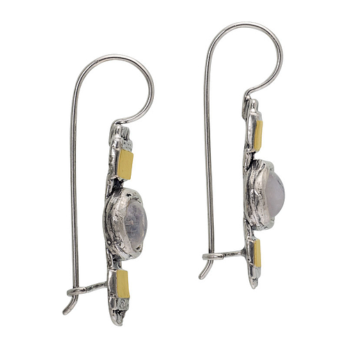 Silver and Gold Earrings