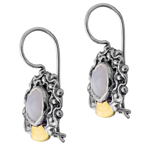 Silver and Gold Earrings