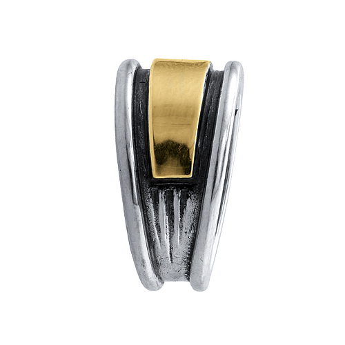 Silver and Gold Ring 