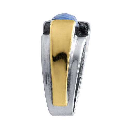 Silver and Gold Ring 