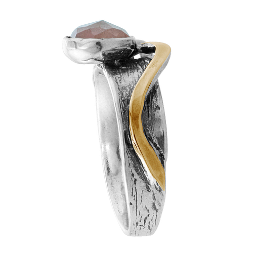 Silver and Gold Ring