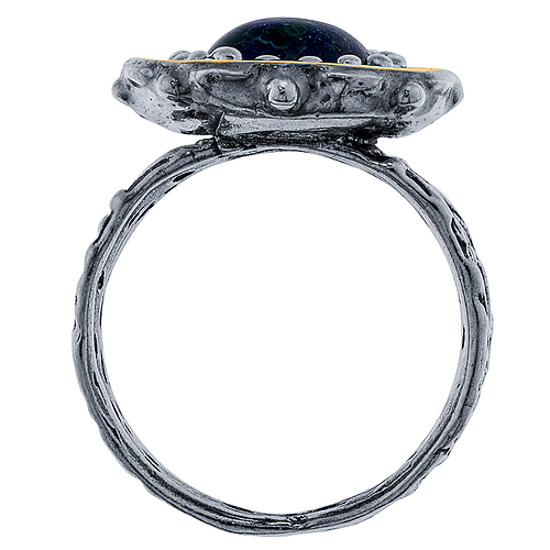 Silver and Gold Ring