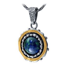 Silver and Gold Pendant