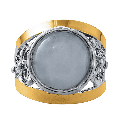 Silver and Gold Ring