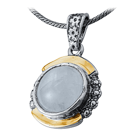 Silver and Gold Pendant