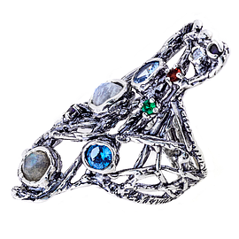 Silver Ring "Constellation"