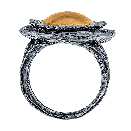 Silver and Gold Ring 