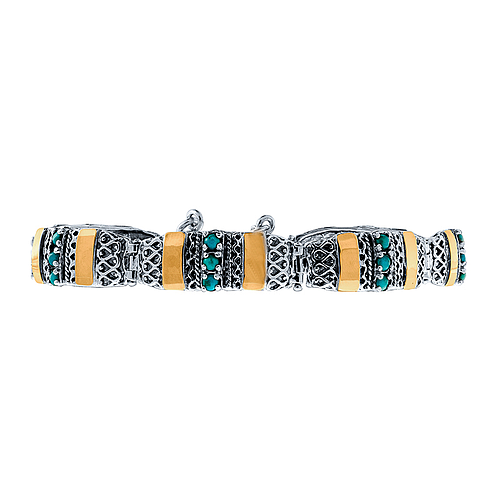 Silver and Gold Bracelet