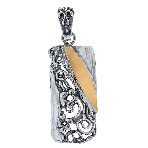 Silver and Gold Pendant