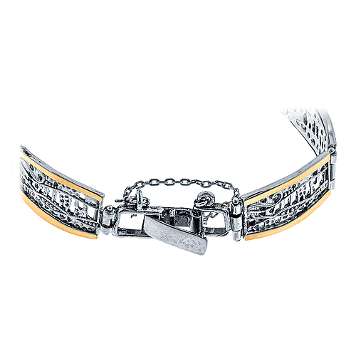 Silver and Gold Bracelet 