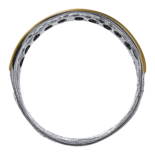 Silver and Gold Ring 