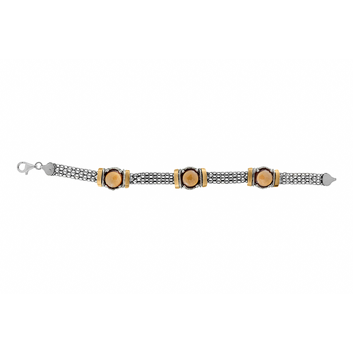 Silver and Gold Bracelet