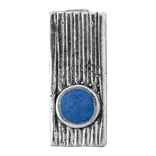 Silver Pendant with Enamel