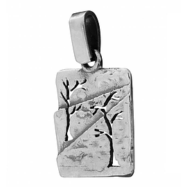 Silver Pendant "Autumn"