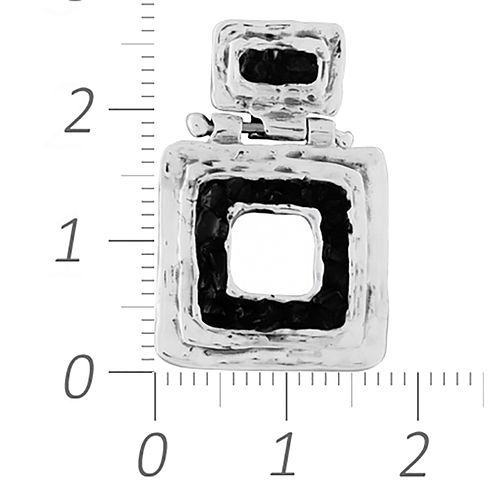 Silver Pendant with Enamel