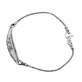 Silver Name Bracelet