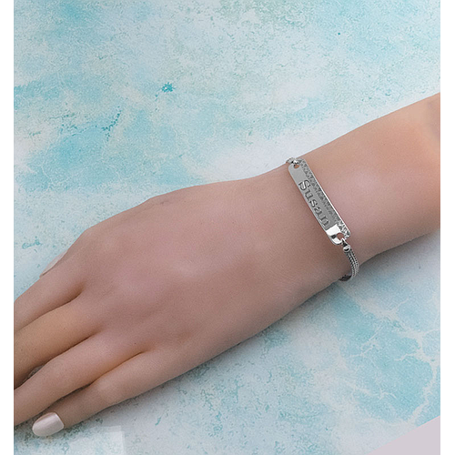 Silver Name Bracelet