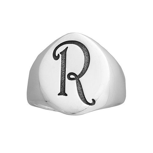 Silver Name Ring