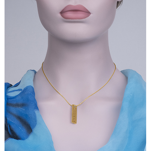 Gold or Platinum Plated Necklace