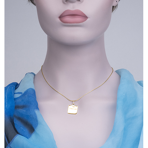 Gold or Platinum Plated Necklace