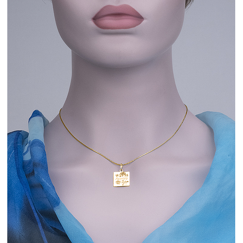 Gold or Platinum Plated Necklace