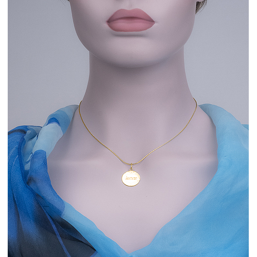 Gold or Platinum Plated Necklace