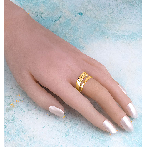 Gold or Platinum Plated Ring