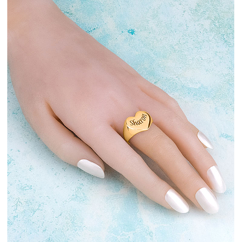 Gold or Platinum Plated Ring