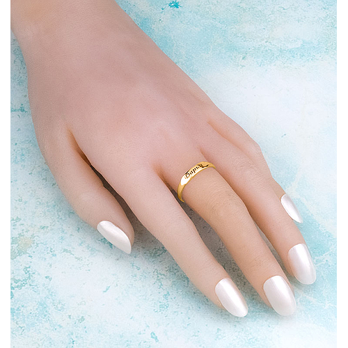 Gold or Platinum Plated Ring