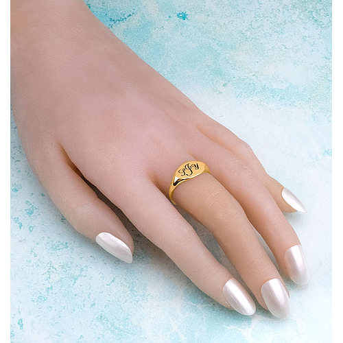 Gold or Platinum Plated Ring