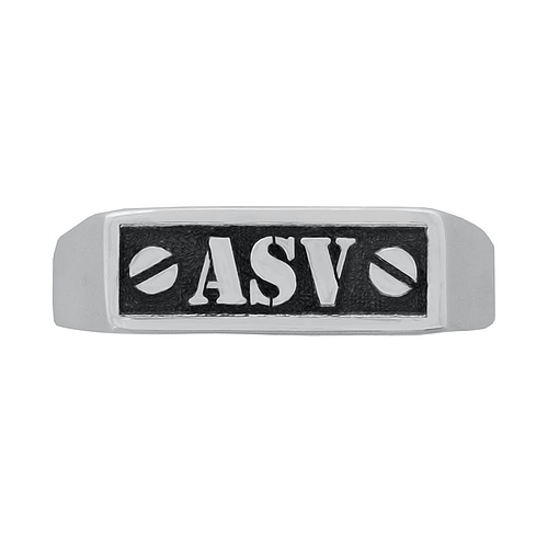 Silver Name Ring