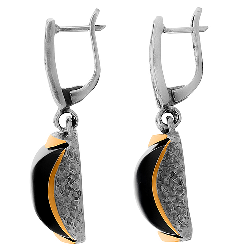 Silver and Gold Earrings