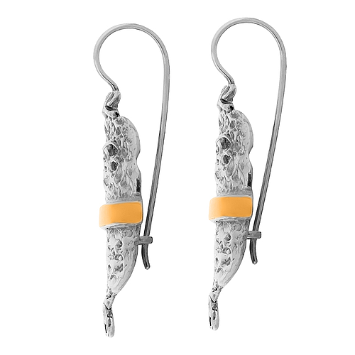 Silver and Gold Earrings