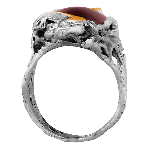 Silver and Gold Ring