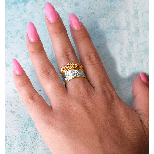 Gold Plated Ring