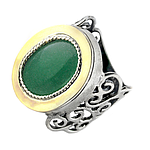 Silver and Gold Ring