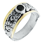 Silver and Gold Ring