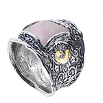 Silver and Gold Ring