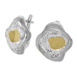 Silver and Gold Earrings
