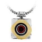 Silver and Gold Pendant