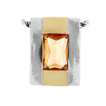 Silver and Gold Pendant
